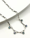 RMD AVERY NECKLACE aqua lemon