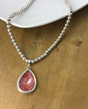 RMD BAHAR NECKLACE MAROON IGNITE