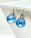 RMD BROOKE EARRING LIGHT SAPPHIRE MATTE