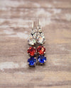 RMD CARINE EARRING RED WHITE & BOUJIE
