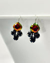 RMD CHARLOTTE LEVERBACK EARRING ESPRESSO/SILVER NIGHT