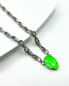 RMD CRANSTON NECKLACE ELECTRIC GREEN