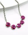 RMD DELLA NECKLACE fuchsia
