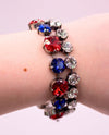 RMD DOUBLE STACK BRACELET RED WHITE BLUE