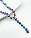 RMD EFFIE NECKLACE fuchsia glacier blue
