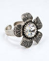 RMD FLORAL FLING RING CLEAR
