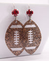 RMD GAME DAY FOOTBALL RESIN EARRING SIAM