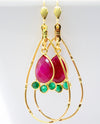 RMD GEMSTONE EARRING