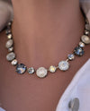 RMD ICE QUEEN NECKLACE LUSTER D/LINEN