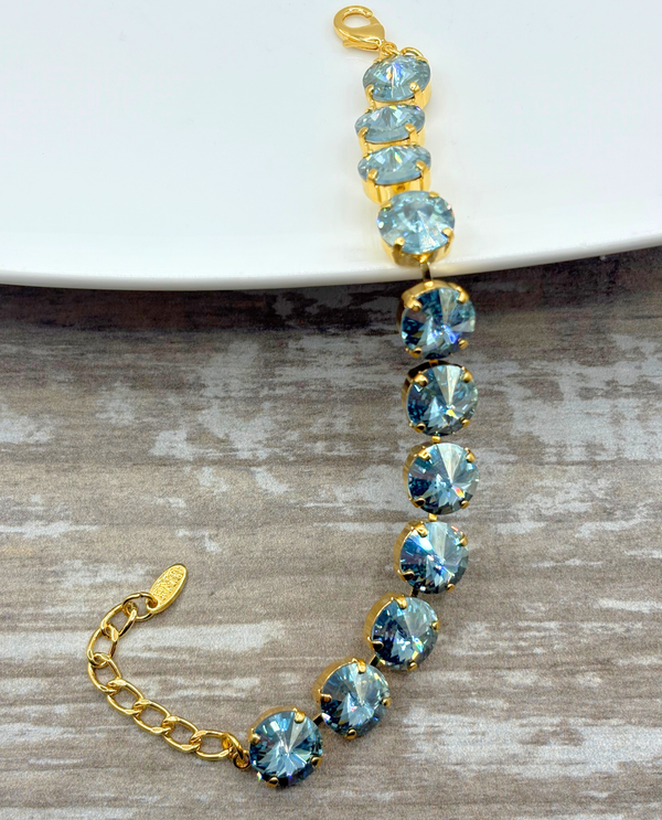 RMD JADEN BRACELET GOLD AQUA CHAMPAGNE