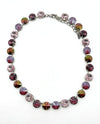 RMD JADEN NECKLACE choc/dk red/amy/lt amy