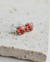 RMD JEN POST EARRING SILVER PADPARADSCHA