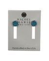 RMD JEN POST EARRING SILVER SUMMER BLUE