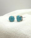 RMD JEN POST EARRING SILVER TURQUOISE