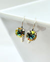 RMD JESS LEVER-BACK EARRING AQUA LEMON