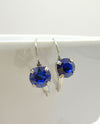RMD JESS LEVER-BACK EARRING DARK SAPPHIRE