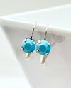 RMD JESS LEVER-BACK EARRING TURQUOISE