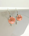 RMD JESS LEVER-BACK EARRING flamingo