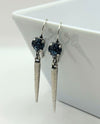 RMD JESS SPIKE EARRING DENIM
