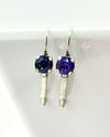RMD JUNE LEVERBACK EARRING HELIOTROPE