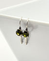 RMD JUNE LEVERBACK EARRING olivine