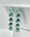 RMD JUSTINE EARRING aqua bohemica champagne