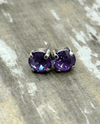 RMD Jen Post Earring Silver PURPLE IGNITE