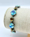 RMD LAURA BRACELET AQUA LEMON/CHOCOLATE