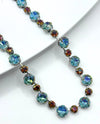 RMD LAURA NECKLACE AQUA LEMON/CHOCOLATE