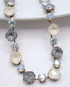 RMD LAURA NECKLACE moonlit linen