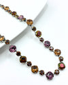 RMD LAURA NECKLACE warmed CHOCOLATE