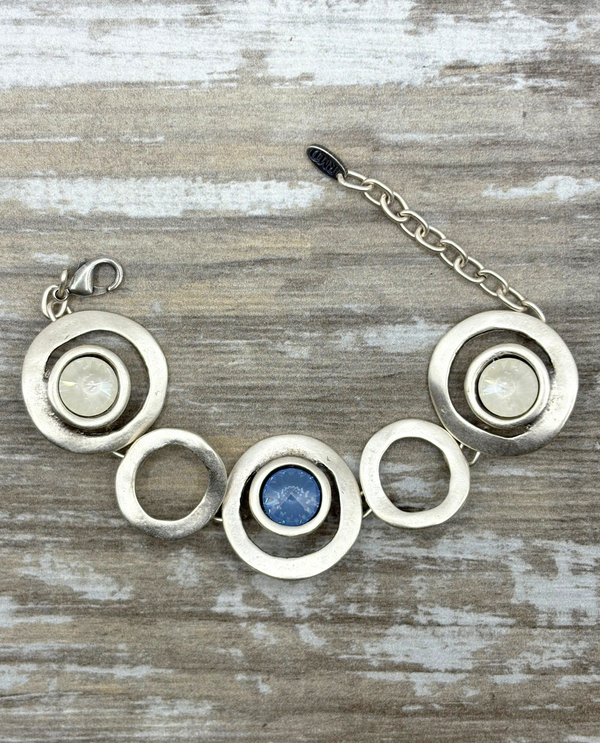 RMD LEYLA BRACELET DENIM IGNITE LINEN