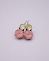RMD LIZ LEVERBACK EARRING FLAMINGO MINGLE