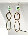 RMD LOOPS AWAY EARRING AURORA BOREALIS