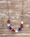 RMD NAN NECKLACE RED WHITE & BOUJIE