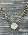 RMD NEWPORT GOLD NECKLACE linen