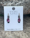 RMD PADMA EARRING DARK ROSE