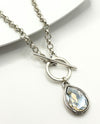 RMD PAULETTE NECKLACE WITH TOGGLE moonlight