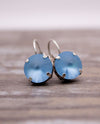 RMD PENNY LEVERBACK EARRING AQUA MATTE