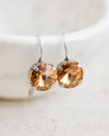 RMD PENNY LEVERBACK EARRING LIGHT COLORADO TOPAZ