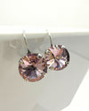 RMD PENNY LEVERBACK EARRING LT AMETHYST