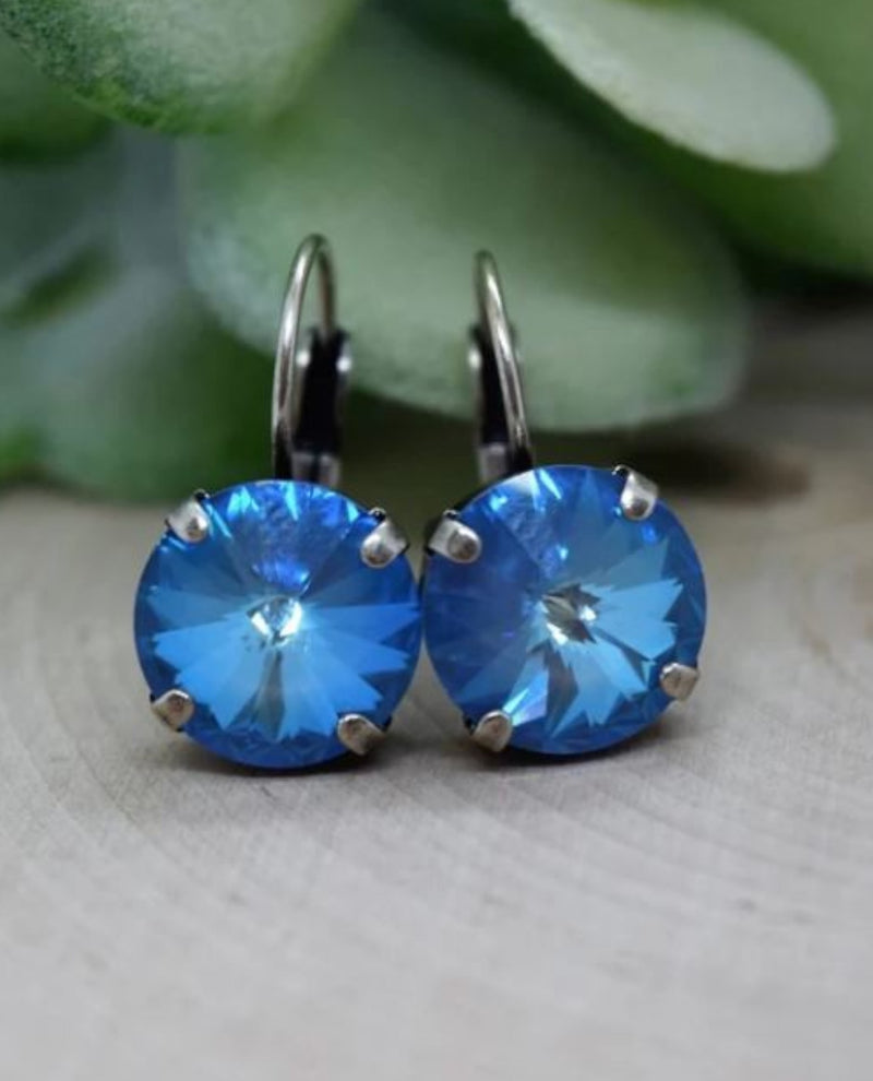 RMD PENNY LEVERBACK EARRING OCEAN DELIGHT