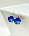 RMD PENNY LEVERBACK EARRING royal blue delight