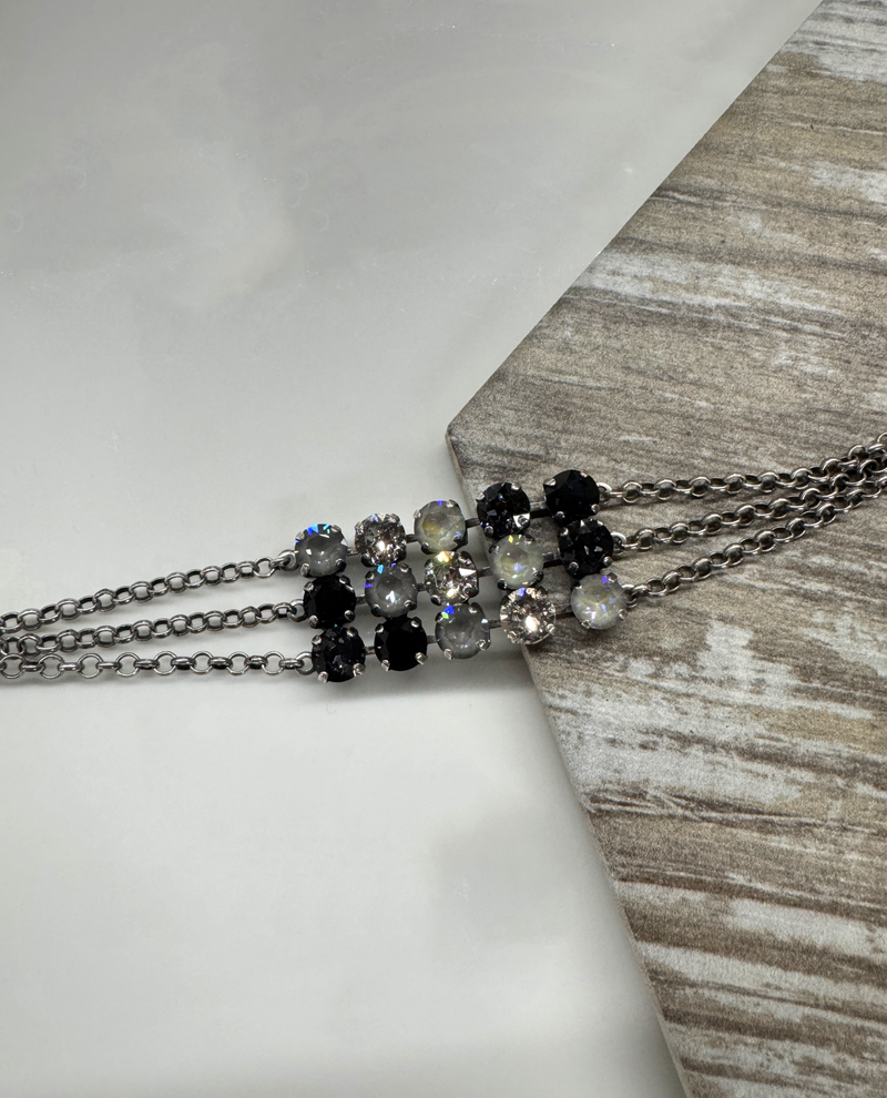 RMD REACTION COLLECTION BRACELET NEW SILVER OMBRE