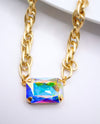 RMD REGINA GOLD MATTE NECKLACE ab