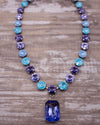 RMD ROSALIND PENDANT NECKLACE LILAC SKY