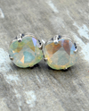 RMD SADIE EARRING WHITE OPAL GLIMMER