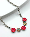 RMD STACEY NECKLACE POPPY RED/VERDE