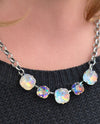 RMD STACEY NECKLACE custom pastel ab