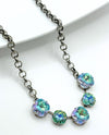 RMD STACEY NECKLACE vitrail lt/aqua champagne